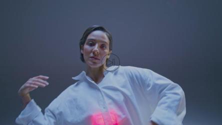 当代天才舞者的概念表演[免费商用]