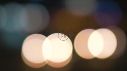 模糊的黄色灯光[4K免费商用]