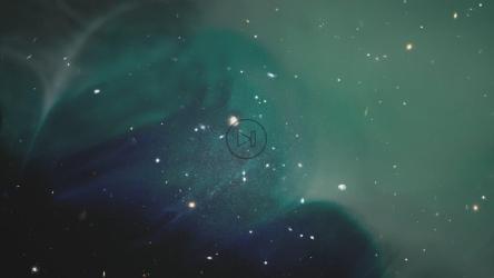 带有视频叠加的天空中星星的抽象视频[免费商用]