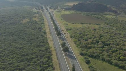 自然界高速公路的航拍[免费商用]