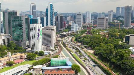 吉隆坡城市景观和交通[4K]