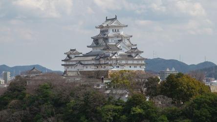 日本的姬路历史城堡延时[]