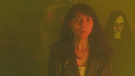 女人被鬼尼姑吓坏了[免费商用]