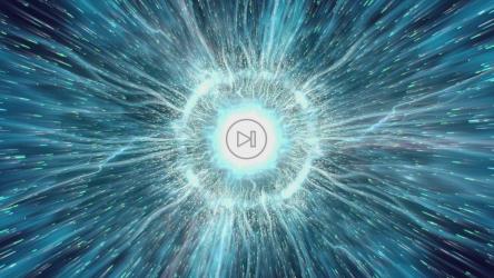 光在太空中传播，3D动画[]