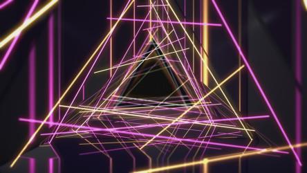 霓虹灯抽象动画[4K]