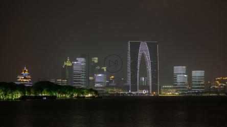 关闭城市建筑的灯[4K]