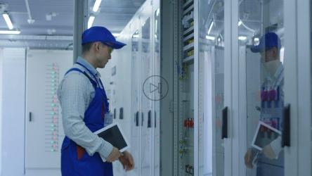 工人在工厂关门[4K]