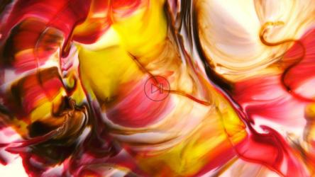 流动彩色墨水的抽象艺术[4K]