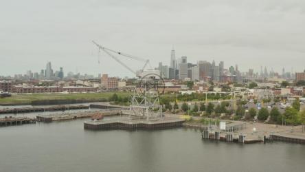 国际海上交通码头起重机[4K]