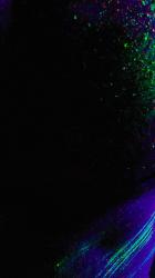 一名染有荧光涂料的男子的概念图[免费商用竖屏]