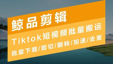 短视频一键搬运1.3.0去水印软件解锁会员版，一键去重，文案，音频，图集一键解析