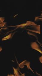 火焰从下方和侧面燃烧[免费商用竖屏]