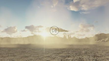 沙漠上空的大型不明飞行物[]