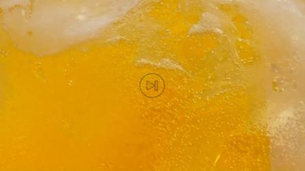 水晶杯上的啤酒气泡向上漂浮[免费商用]