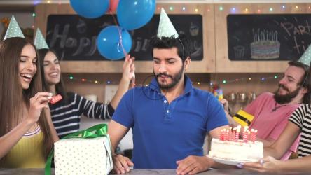 一个年轻人的生日聚会[]