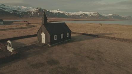 冰岛的老教堂[4K]