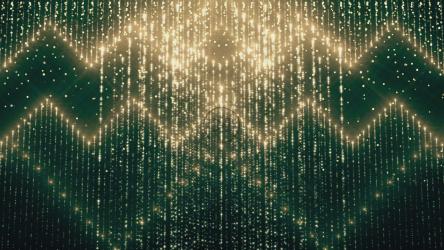 发光点发出的3D光级联[4K]