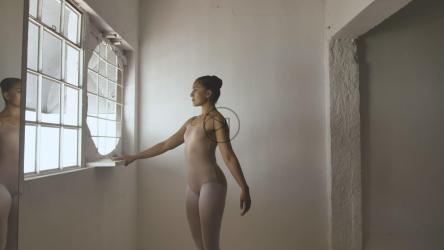 芭蕾舞演员热身[免费商用]