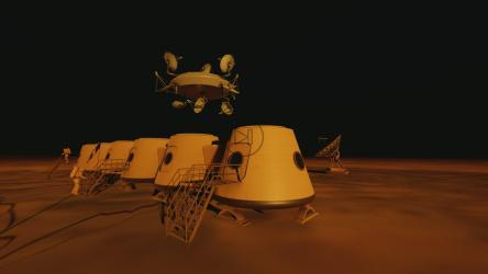 位于遥远星球表面的空间站[]