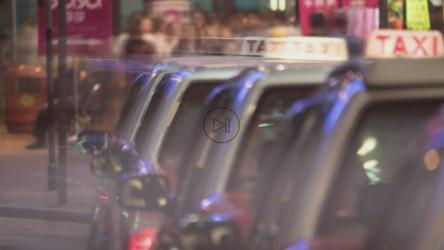 市内出租车专用道[4K]