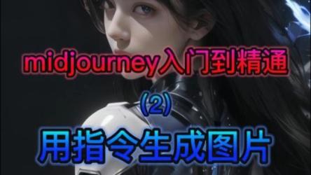AI绘画大师班Midjourney入门到精通