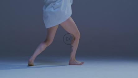 当代舞者的腿视图[免费商用]