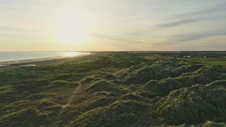 海岸的航拍画面[4K]