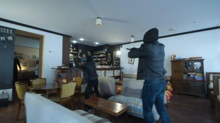 咖啡店的抢劫案[4K]