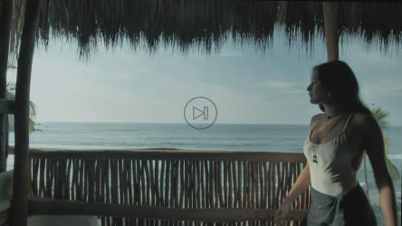 门廊上的海景[免费商用]