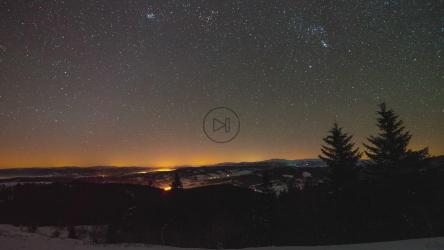 看到银河后的日出[4K]