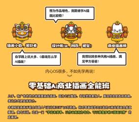 零基础AI商业插画全能班教程