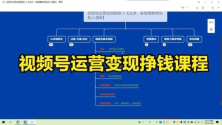 视频号运营提升班，从底层逻辑讲