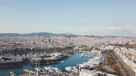 港口里的豪华船只[4K]