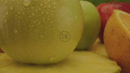 演示视频中不同类型的新鲜水果[4K免费商用]