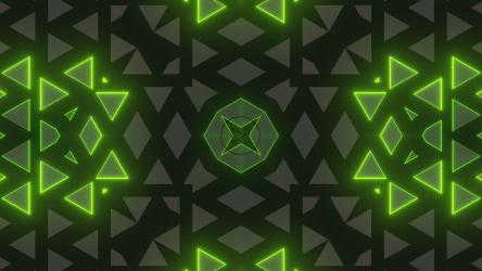 几何形状和移动模式[4K]