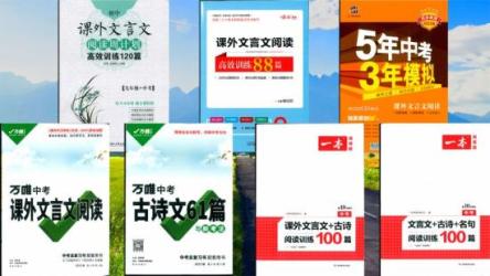 文言文古诗词类教辅汇总（PDF）