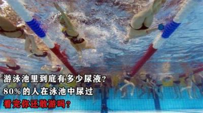 泳池里有多少尿液？据说80%的人在泳池中尿过，看完你还敢游吗？