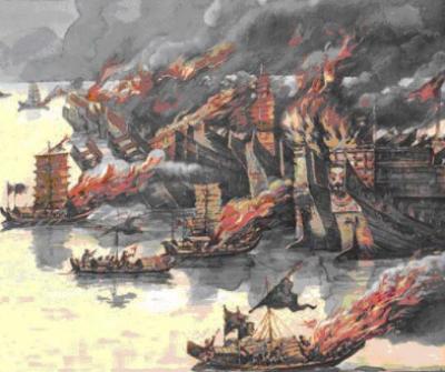 赤壁之战:东风的角色与曹操的胜败