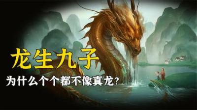 龙生的9个儿子，为何个个都不像真龙？看看龙的妻子是谁就知道了