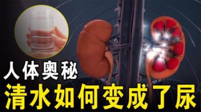 水是如何一步步变成尿液的？