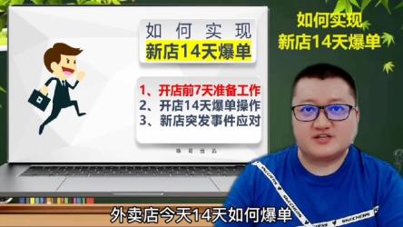 【专用播放器】外卖前台搭建｜商品管理设置实操详解