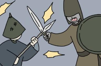 打仗时如何区分敌我双方？