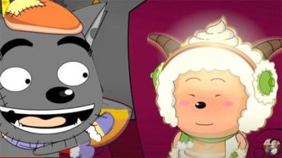 懒羊羊吃下怪味种子，成为草原上的“太阳神”，灰太狼自愿当奴隶