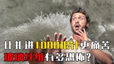 比扎进1000根针还难受！吸进肺里抓心挠肺，玻璃纤维有多恐怖？