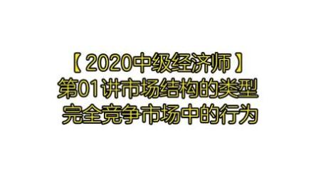 2020中级经济师密丫班[ali]