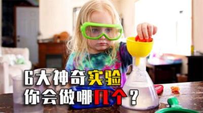 6大神奇科学实验，假血如何制造？为啥坦克拉不开2本书？
