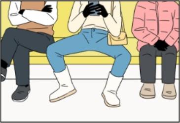 从科普角度来说，为什么建议女生岔开腿坐？