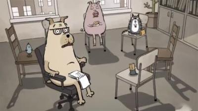 奥斯卡最佳动画短片，一家奇怪的诊所，来这里看病的都不是人！