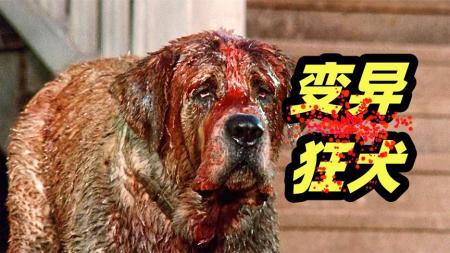 《狂犬惊魂》狗狗被蝙蝠咬伤，变成嗜血的杀人怪物，恐怖电影《狂犬惊魂》