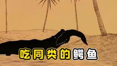 鳄鱼，不仅吃同类，还要吃章鱼！这是很有寓意的故事